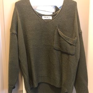 Dark green Selfie Couture sweater